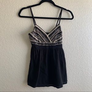 Hollister black tank top